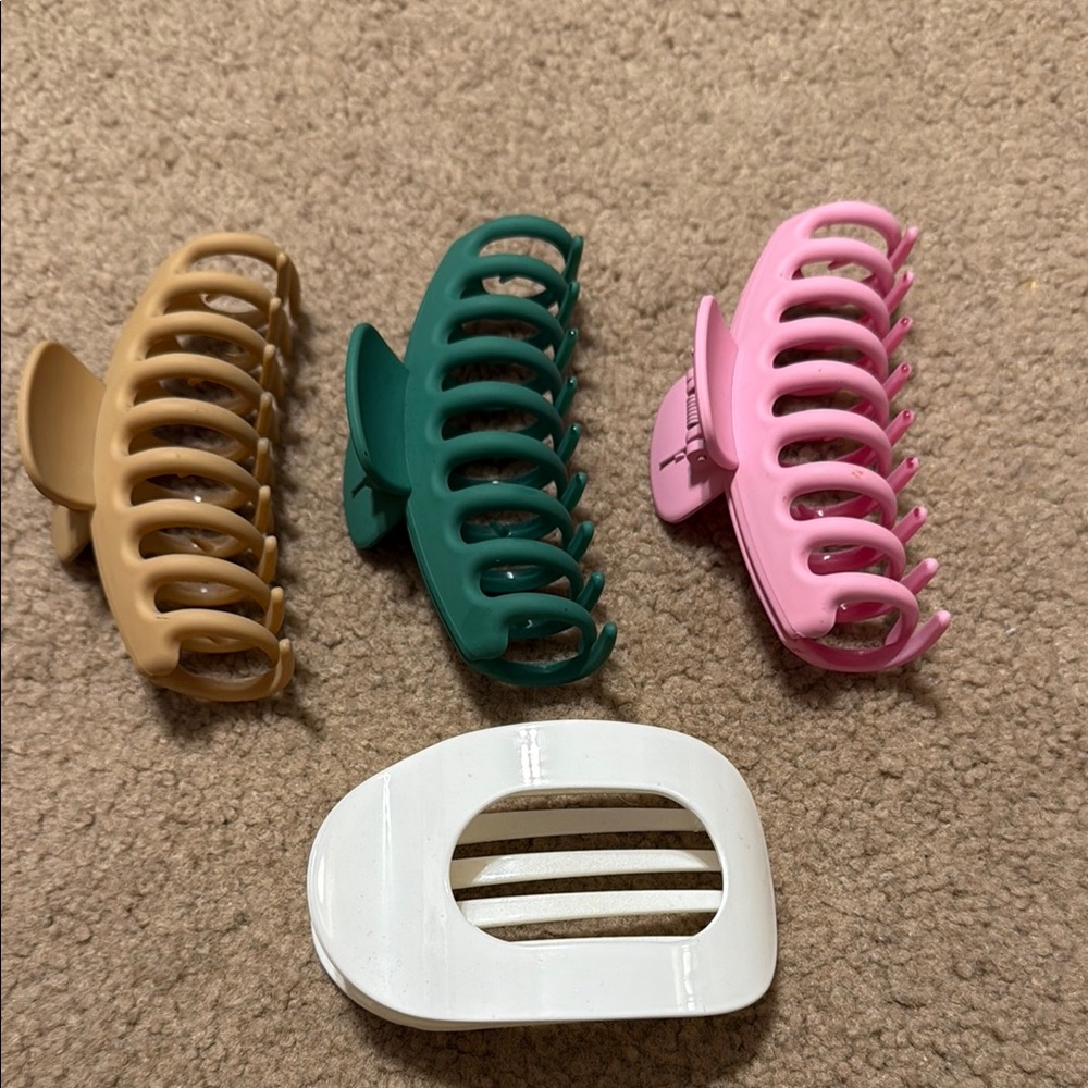 Set of Colorful Hair Clips